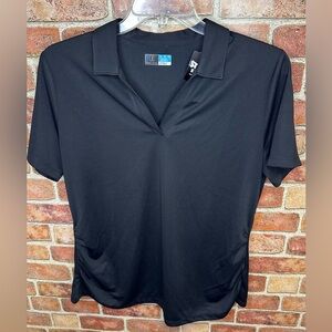 Black airflux golf Shirt size xl